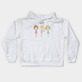 Cute Girls Kids Hoodie